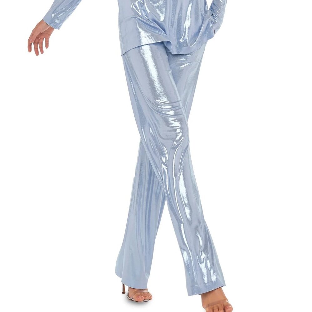 Norma Kamali Misty Blue Sweatpant, XXS
